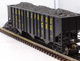 Lionel 6-17120 CSX 3-Bay Hopper w /Coal Load O Scale Used