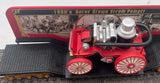 Hawthorne Village 1880's Steam pumper on Heavy Duty Flat Car On30 Scale Like New
