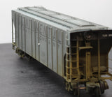 Atlas 6380-3 PS 4427 low side covered hopper O SCALE WEATHERED AS IS Like New