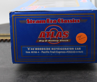 Atlas 6708-4 Pacific Fruit Express PFE Southern Pacific Steam Era Classics Reefer 35333 O SCALE WEATHERED Used Excellent