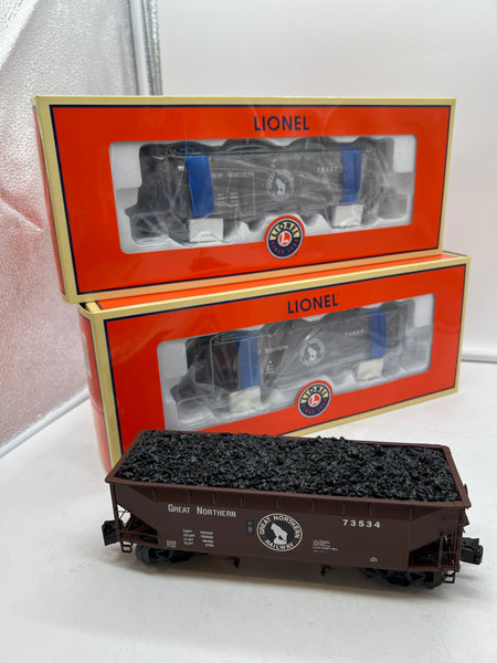 Lionel 6-27977 GREAT NORTHERN SCALE OFFER HOPPER DIE CAST 3-PACK O SCALE NEW