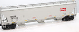 Atlas 3001124B Trinity Covered Hopper BNSF Frisco Heritage 483110 O SCALE NEW
