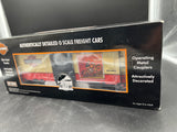 MTH Premier 20-93216 Harley-Davidson Box Car #1930. O SCALE NEW Damaged Box