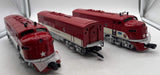 MTH Railking 30-20077-1 Texas Special F-3 ABA Diesel Engine Set with Proto-Sound 3.0 O SCALE Like New
