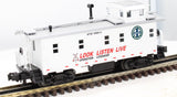 MTH 30-4220C BNSF Offset Steel Caboose O SCALE Like New
