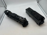 MTH Premier 20-3570-1E Nickel Plate Road 2-8-4 Berkshire Steam Locomotive with Proto-Sound 3.0.  O Scale  Like New Damaged Box