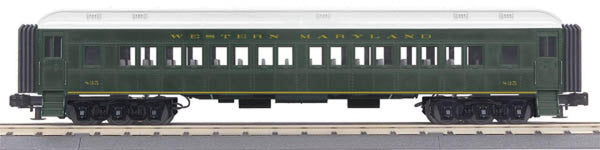MTH Railking 30-69105 Western Maryland 60' Madison Coach Car O SCALE NEW