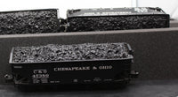 Lionel  6-11873 Chesapeake & Ohio C&O Die cast hopper 3 pack O SCALE Like New