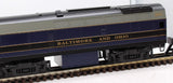 Williams SN-200B B&O B-Unit Non-Powered Cab #852 O Scale Used Damaged Box