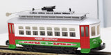 MTH Railking 30-2583 Christmas Bump-n-Go Trolley No. 25 O SCALE used