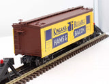 K-Line k742-8025 Kingan;s Reliable Woodsided Reefer O SCALE Like New