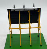 MTH Railking 30-90207 NFL - Pittsburgh Steelers Super Bowl XL Lighted Billboard O SCALE Like New