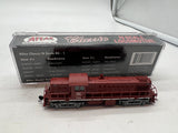 Atlas MASTER 44045 ROCK ISLAND RS-1 Locomotive Maroon w/Silver trucks N Scale Like New