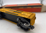 Lionel Postwar 6356 New York Central Yellow Bi-Level Stock Car O SCALE Like New