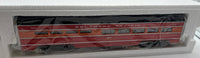 Williams 2612-D, Southern Pacific Daylight aluminum diner car  O SCALE NEW