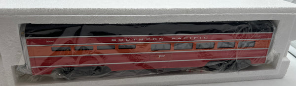 Williams 2612-D, Southern Pacific Daylight aluminum diner car  O SCALE NEW
