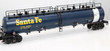 MTH Premier 20-96024 Santa Fe 20K Gallon 4-Compartment Tank Car O SCALE Like New