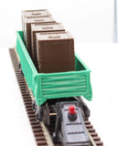 K-Line K-6516 TCA Toy Train Museum Gondola w/Crates O SCALE Like New