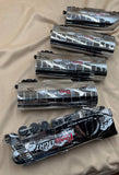 MTH 30-78061, 30-1433-1 Coors Light Silver Bullet Train Set w/ Rare Add-On Tail Car limited O Scale Like New