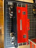 MTH TInplate Pennsylvania PRR Red 2817 Caboose Lit O SCALE Used Excellent No Box