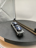 MTH Railking 30-7660 Flat Car w/Ertl 1965 Ford Cobras O SCALE Used Excellent