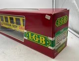 LGB 3072 FLORIDA BOY ORANGE DUETSCHE BAHN DB GERMAN TRAIN CAR G Scale Like New