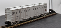 MTH 30-75107 Electric Trains Rail King Western Maryland Airslide Hopper Car O SCALE Like New