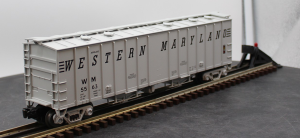 MTH 30-75107 Electric Trains Rail King Western Maryland Airslide Hopper Car O SCALE Like New