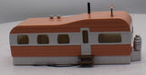 MTH Railking 30-90109 Salmon & White Stainless Mobile Home O SCALE Like New