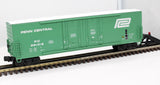 MTH Premier 20-93172 Penn Central 50' Dbl. Door Plugged Boxcar O SCALE Like New
