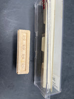 Atlas 39162 CSX ACF centerflow 2  bay hopper graffitied N SCALE WEATHERED AS IS Used Excellent