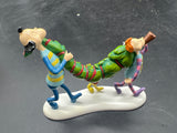 Dept 56 #4032213 Grinch three with a tree Whoville figures #2 Rare limited Like New