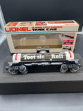 Lionel 6-9324 Tootsie Roll Tank Car O SCALE Like New