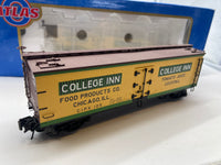 Atlas 8116-2 Steam Era Classics College Inn 40' Woodside Reefer 3 Rail O SCALE Used Excellent