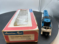 American Flyer 4-8350, Boston and Maine GP-7 diesel engine S SCALE Used Excellent Damaged Box