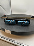 MTH Railking 30-7634 Featuring (2) Flatcar w/ Ertl 1969 Camaros O SCALE NEW