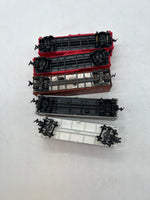 SET OF 5 SWIFT CARS HO SCALE Used Excellent No Box AS IS