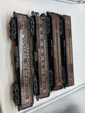 Williams 4 Car Pennsylvania Railroad PRR Broadway Limited Passenger Car set O SCALE Used Excellent