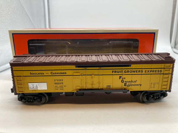 Lionel 6-15888 PRR Fruit Growers Express FGE Reefer Freight Car 92215 O SCALE Like New