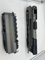 MTH Premier 20-3532-1 Union Pacific UP FEF 4-8-4 Northern Steam Engine - TT Gray w/Yellow Stripes With Proto-Sound 3.0 O SCALE Like New