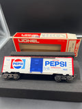 Lionel 6-7800 Pepsi Boxcar "Join the Pepsi Generation"  O SCALE Like New