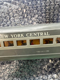 Marx New York Central NYC black steam locomotive w/ 3 passenger cars as is O SCALE Used No Box