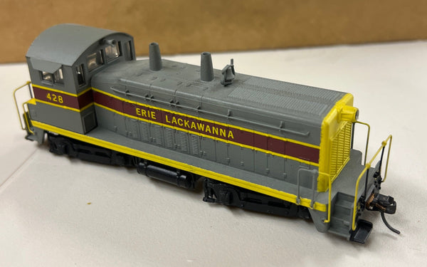 HO Scale Bargain Engine 67 Erie Lackawanna Switcher NONPOWERED Used VG