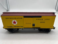 MTH Railking 30-7493 Pennsylvania Union Line 34' Box Car - 19th Century PRR Union Line Car No.:6699 O SCALE Like New