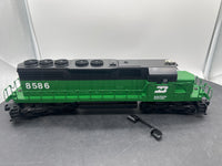 Lionel 6-18208 Burlington Northern BN SD-40 diesel nonpowered O SCALE NEW