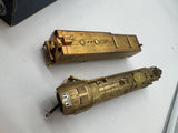 United Scale Models PFM Brass Santa Fe 4-8-4 Locomotive HO SCALE as is  Used Damaged Box