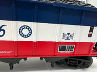 MTH Premier 20-97909 Bessemer & Lake Erie 4-Bay Hopper Car w/Coal Load #1776. O SCALE Used Excellent