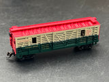 Bachmann 19754 ANIMATED STOCK CAR - NP&S CHRISTMAS WITH REINDEER N SCALE NEW