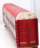 MTH Premier 20-98254 Santa Fe Corrugated Auto Carrier O SCALE WEATHERED AS IS Like New