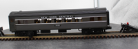 MTH 30-6110C O-27 NYC-Lighting Stripe Streamlined Coach Car O SCALE Used Excellent